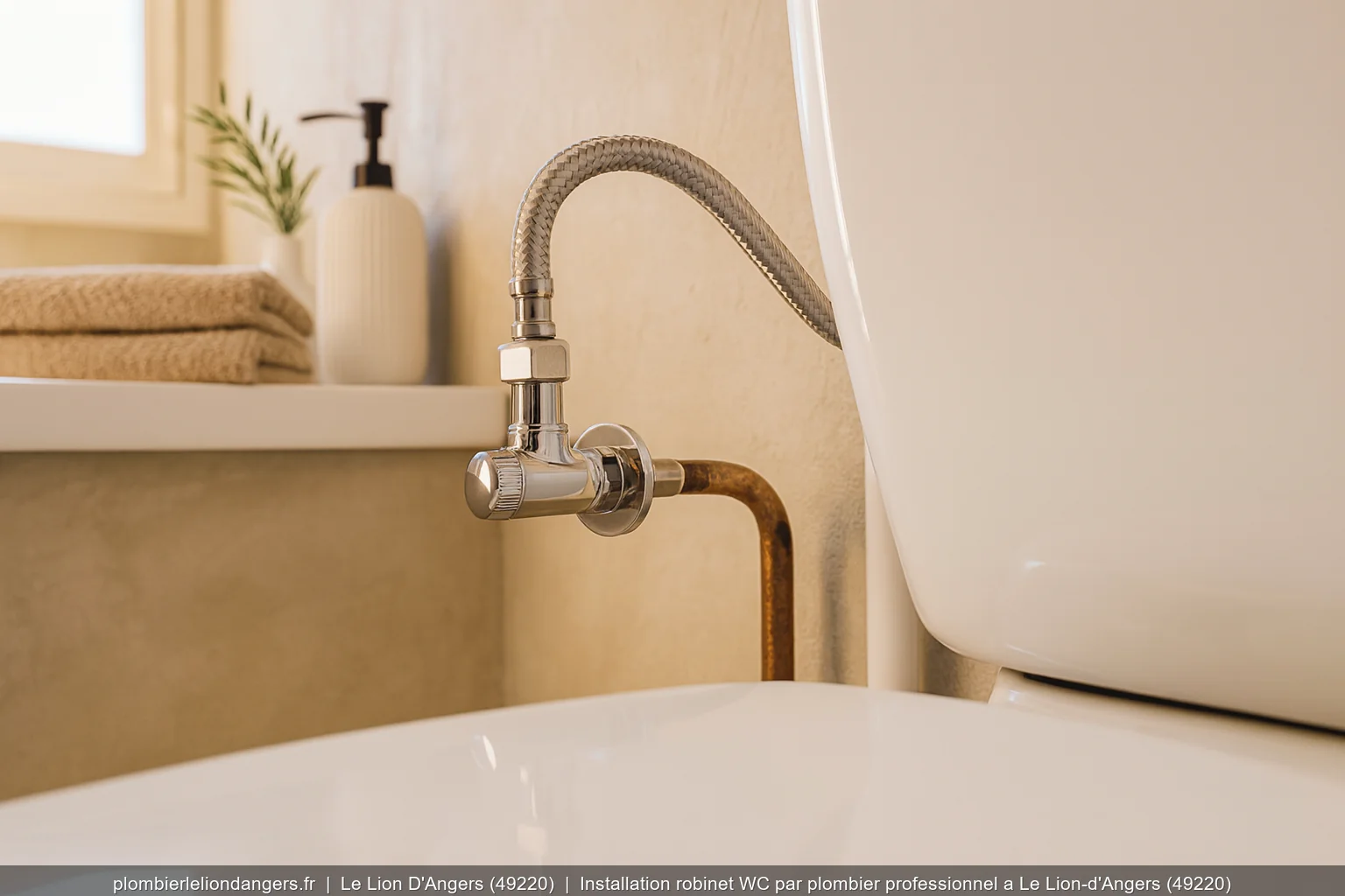 Robinet Wc Lelion Dangers 49220 - Plombier Le Lion-d'Angers (49220) | plombierleliondangers.fr